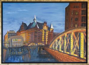 Sonnenaufgang in der Speicherstadt